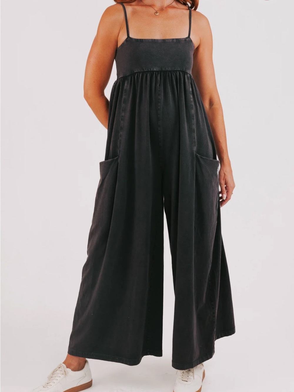 FP Movement by Free People Black Hot Shot Strappy Onesie Size XL